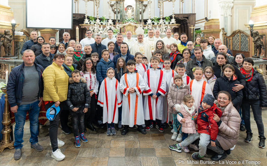 L’Arcivescovo in visita alla comunità cattolica romena di Torino